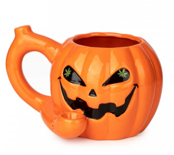 Food Mug Pipe - Pumpkin Mug Pipe